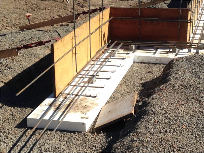 Placing a Concrete Foundation on Rigid Foam Insulation